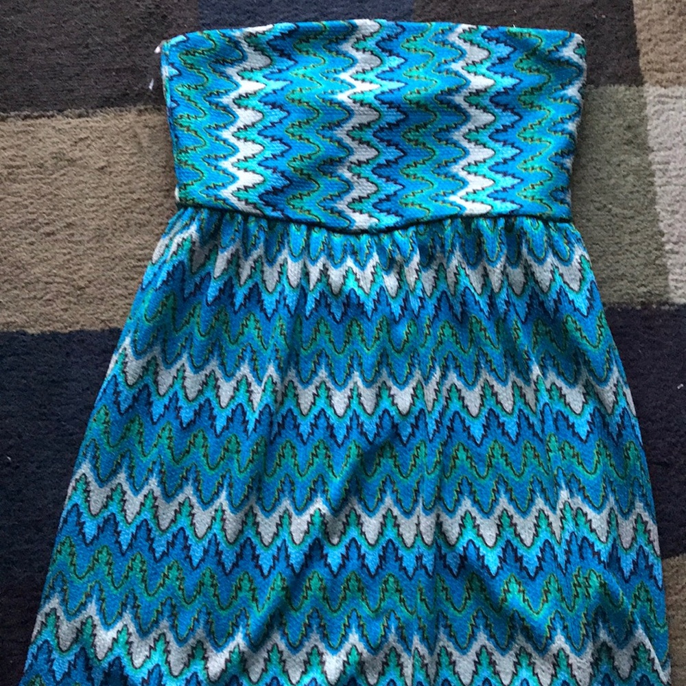Blue cocktail dress 👗